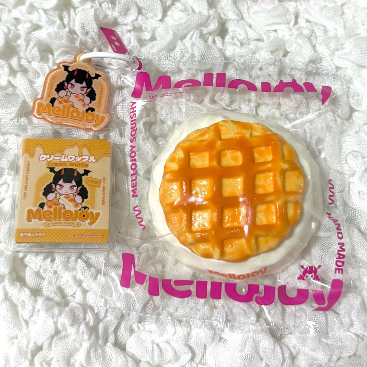 mellojoy クリームワッフル スクエア まる さんかく セット｜Yahoo