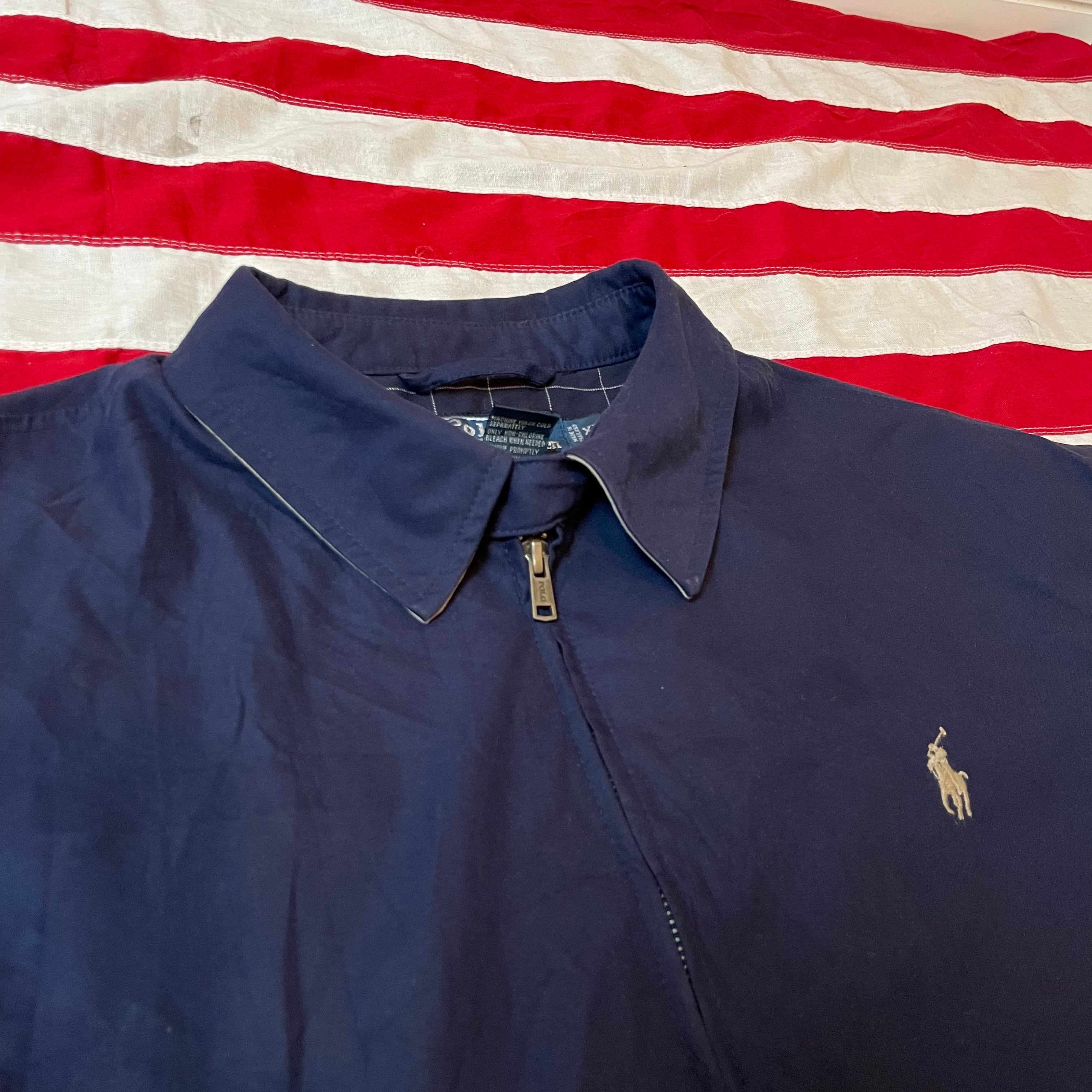 90's POLO RALPH LAUREN(ポロ ラルフ ローレン) ハリントンジャケット