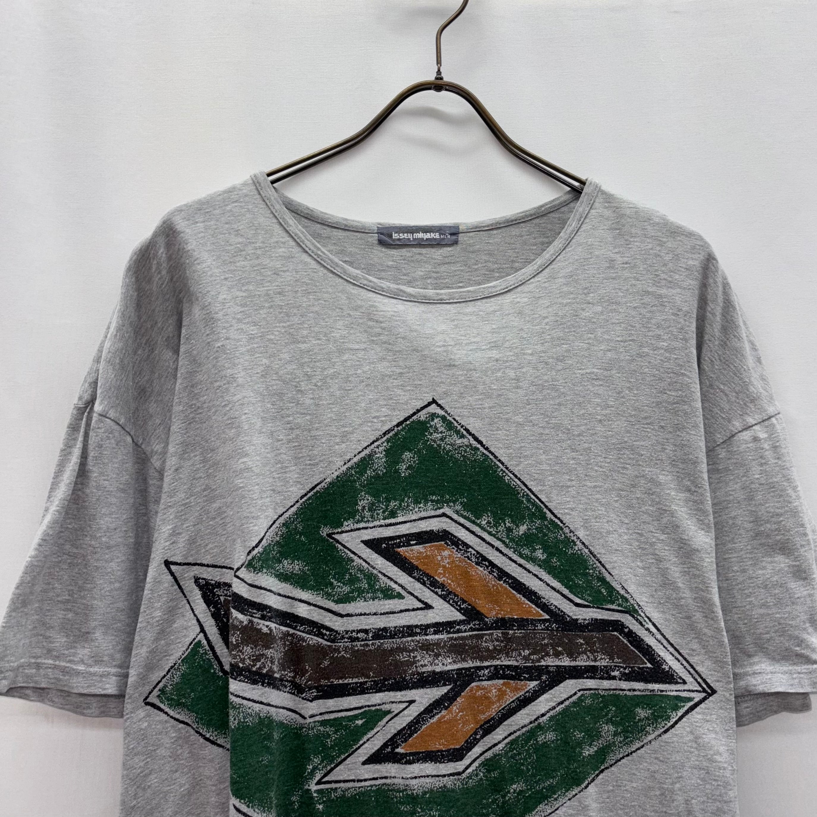 80s issey miyake Tee イッセイミヤケ Tシャツ 筆タグ | no pain no