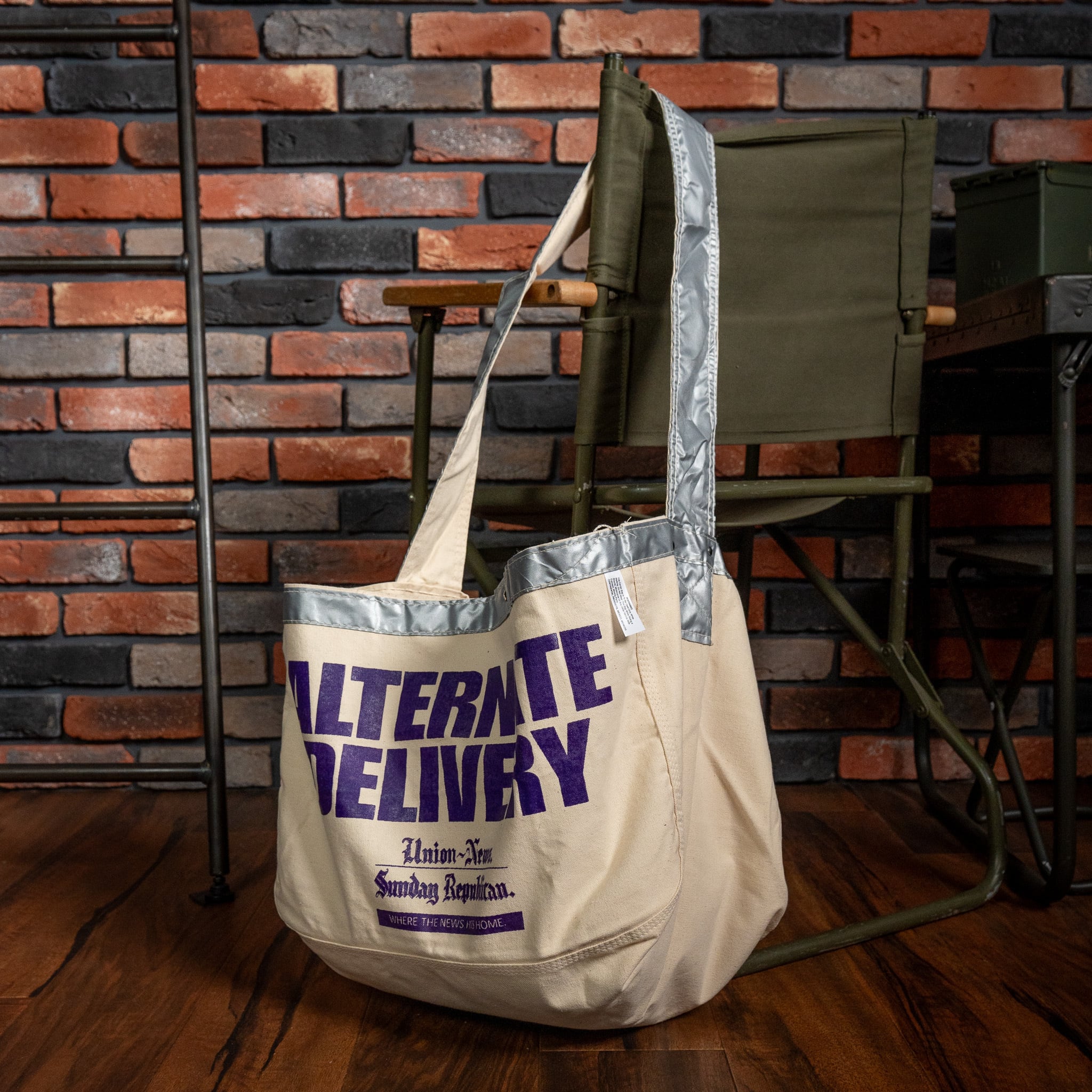 DEADSTOCK】80's Union-News Paper Bag 