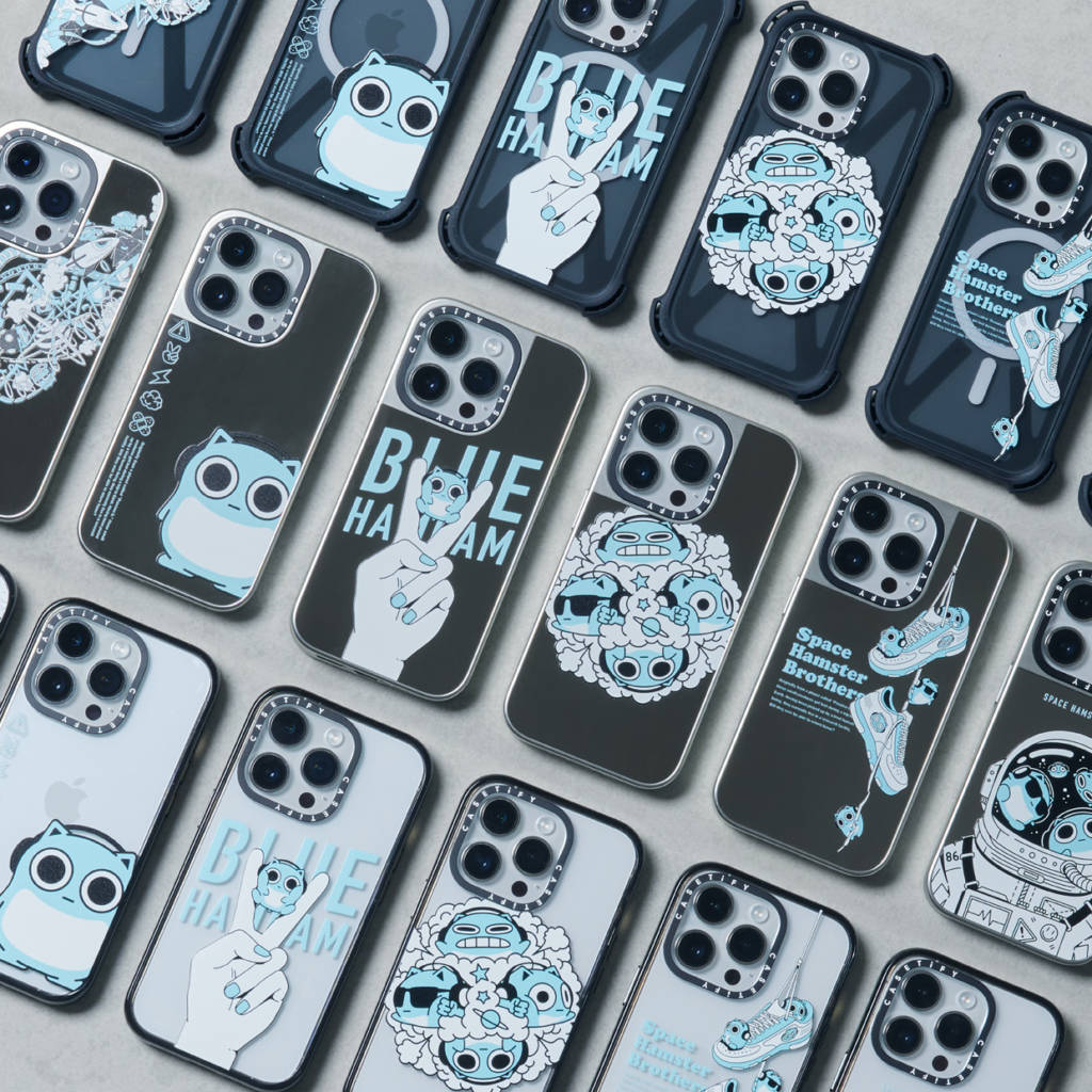 CASETiFY × BLUE HAMHAM コラボアイテムが登場 ｜BLUE HAMHAM Official