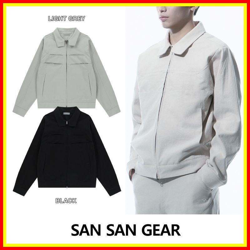 SAN SAN GEAR] LAYER COTTON JACKET /追跡付 (San San Gear/ジャケット
