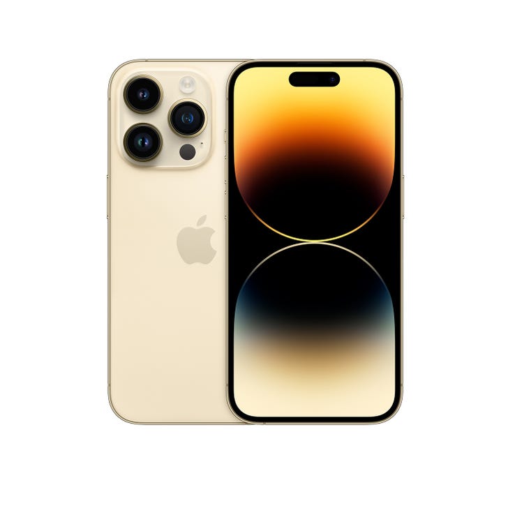 レンタル] Apple iPhone 14 Pro 256GB(SIMフリー) ゴールド - Rentio
