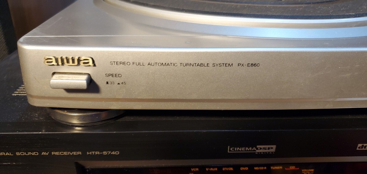 AIWA PX-E850 Full Automatic Stereo Turntable Vinyl Record Player