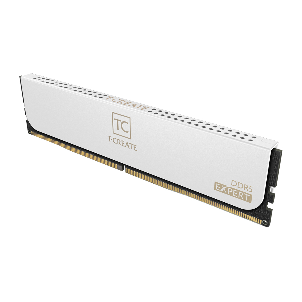 EXPERT DDR5 DESKTOP MEMORY WHITE 64GB(2x32GB) 6400MHz CL34 - TEAMGROUP