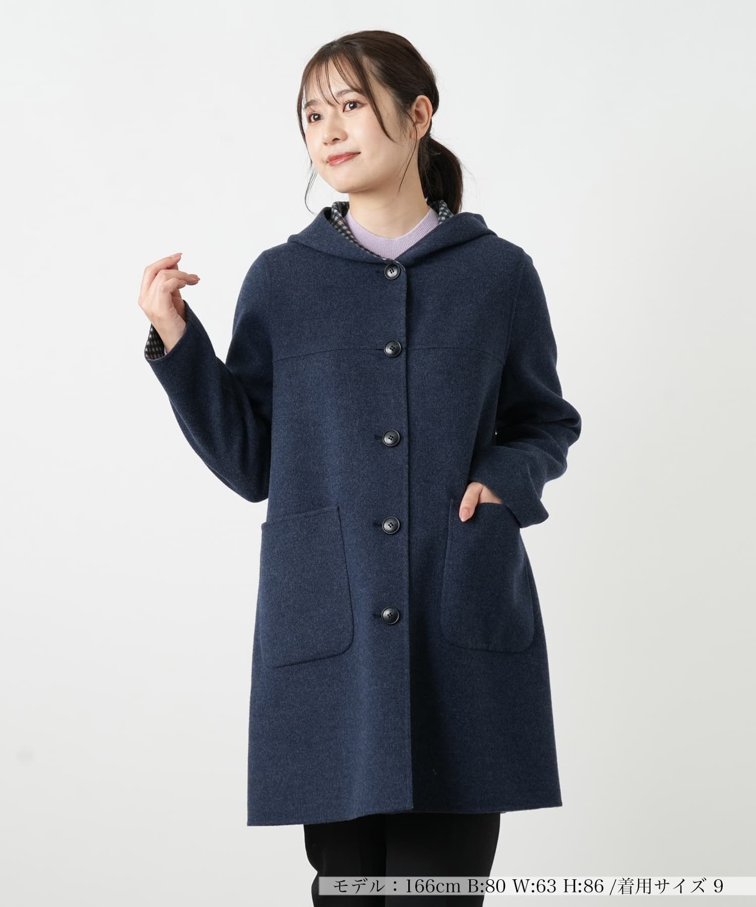 フーデッドコート【Leilian WHITE LABEL】|レリアン | レリアン公式