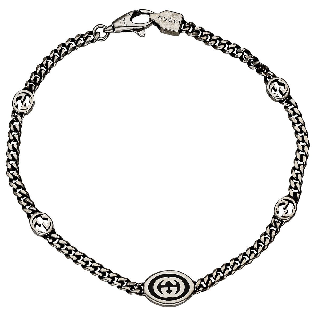 グッチ GUCCI アクセサリー チェーンブレスレット インターロッキングG