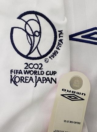 イングランド代表（H）日韓2002W杯 N&N + 刺繍MTD ＆ 刺繍大会ロゴ
