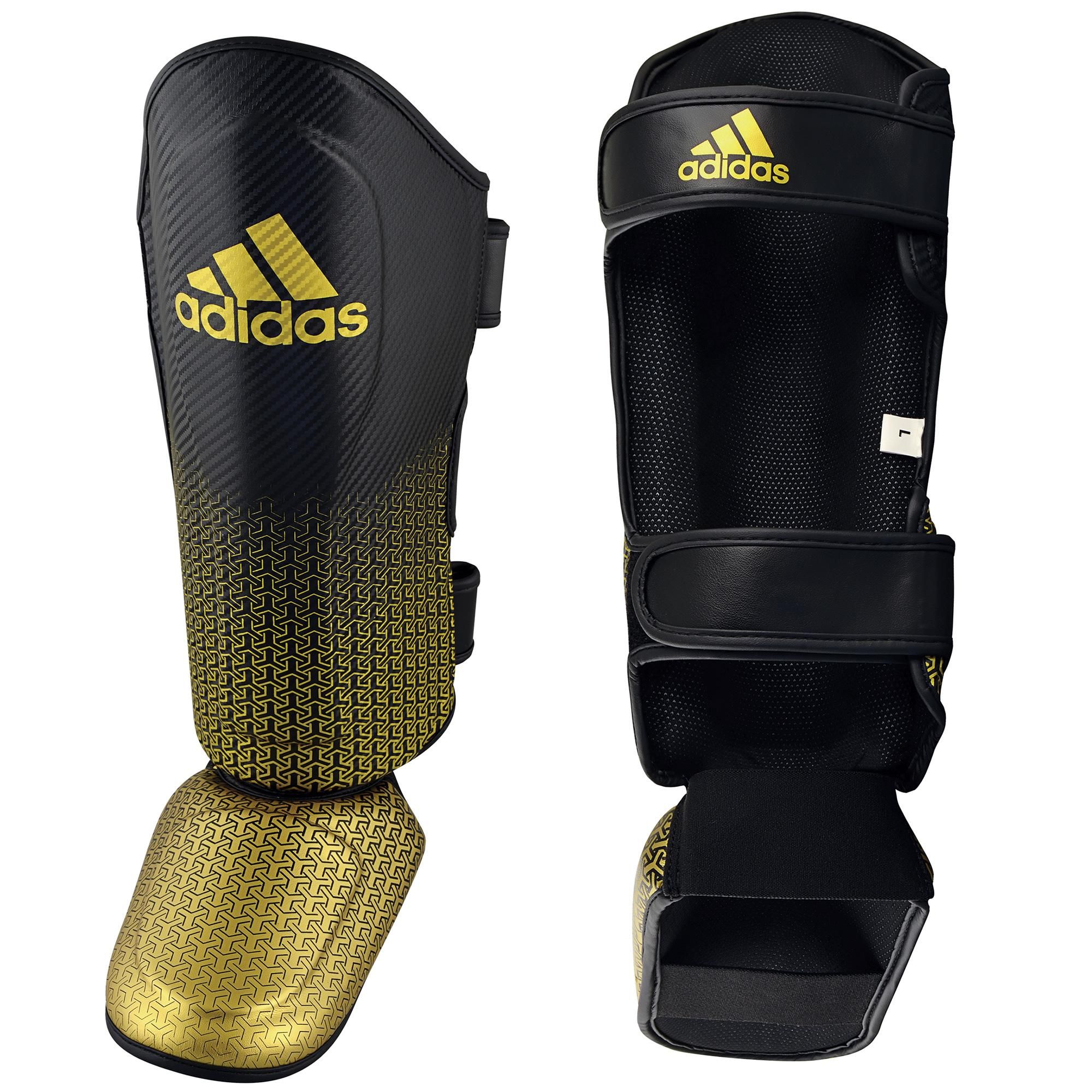 アディダス adidas PU3G プロ キックボクシング レッグガード WAKO公認