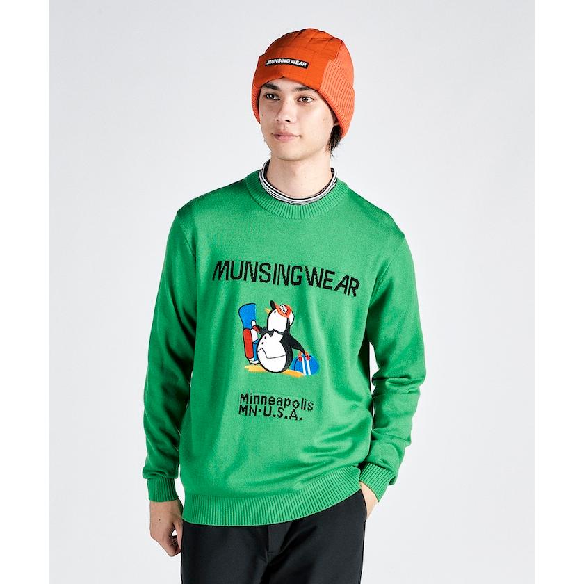 Munsingwear（マンシングウェア） 公式 クルーネックセーター メンズ