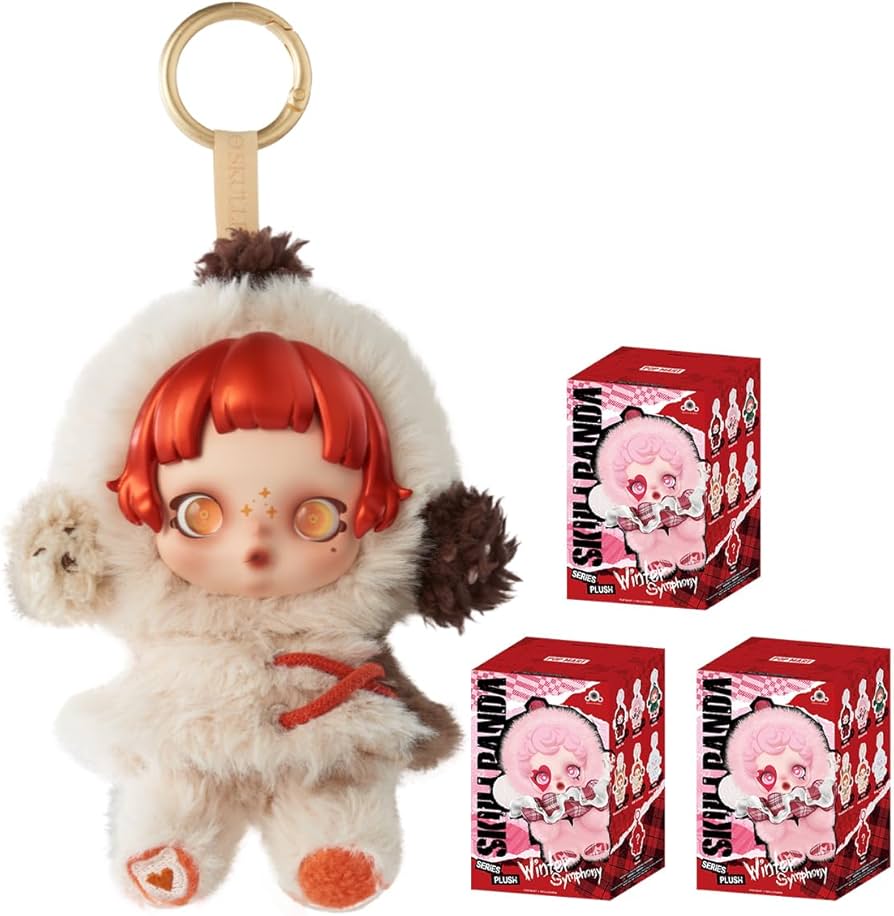 POP MART SKULL PANDA ぬいぐるみペンダント SKULLPANDA × XG