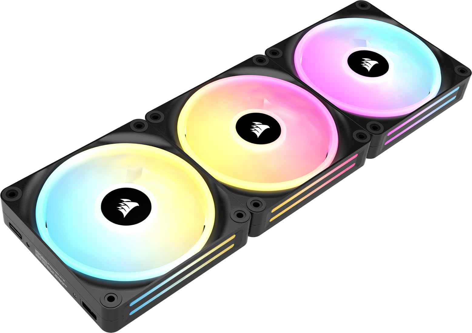Amazon.com: Corsair iCUE Link QX120 RGB 120mm Magnetic Dome RGB