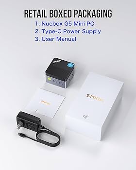 Amazon.com: GMKtec Mini PC N97, G5 Micro Desktop Computer, 12th