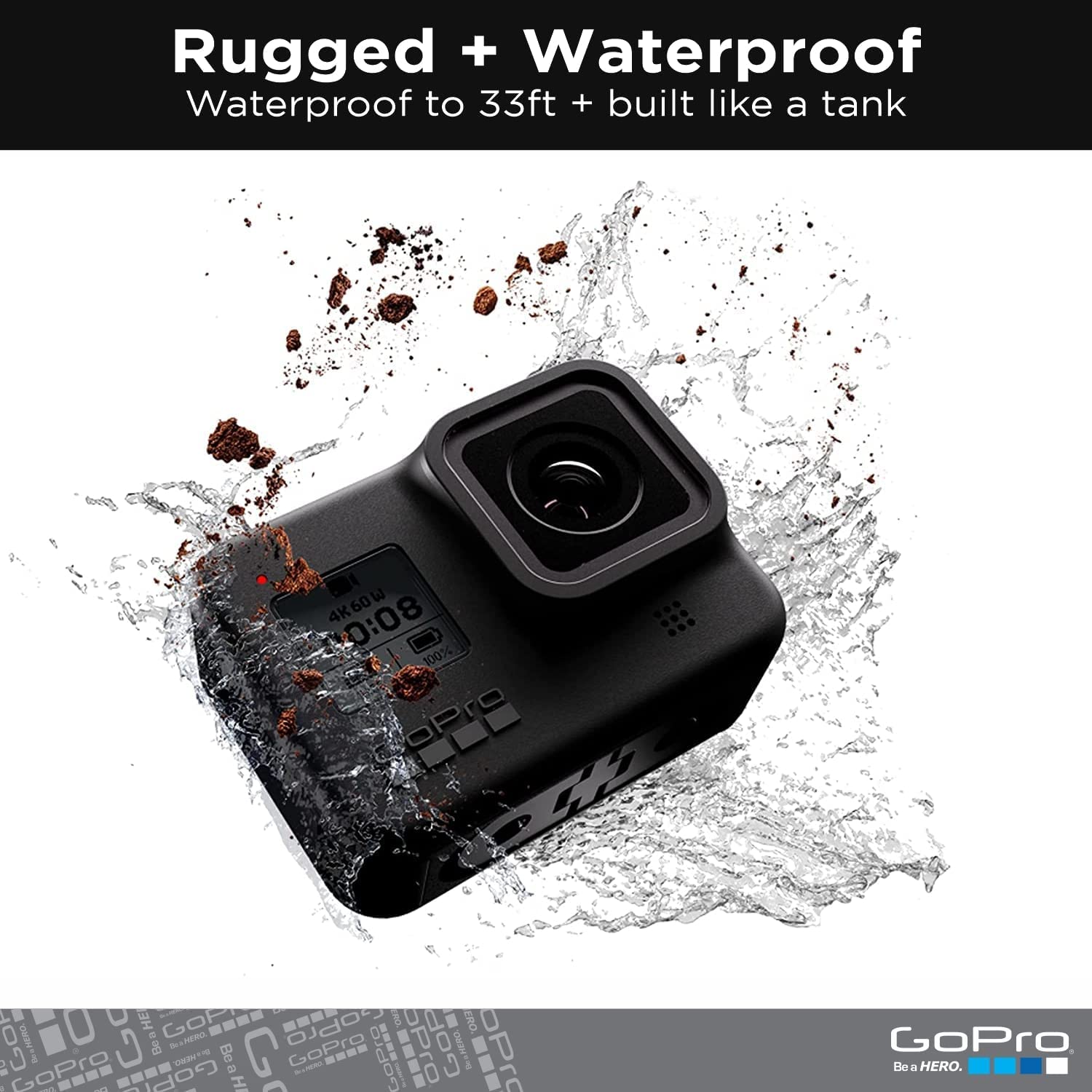 Amazon.com : GoPro HERO8 Black Bundle: Includes HERO8 Black Camera