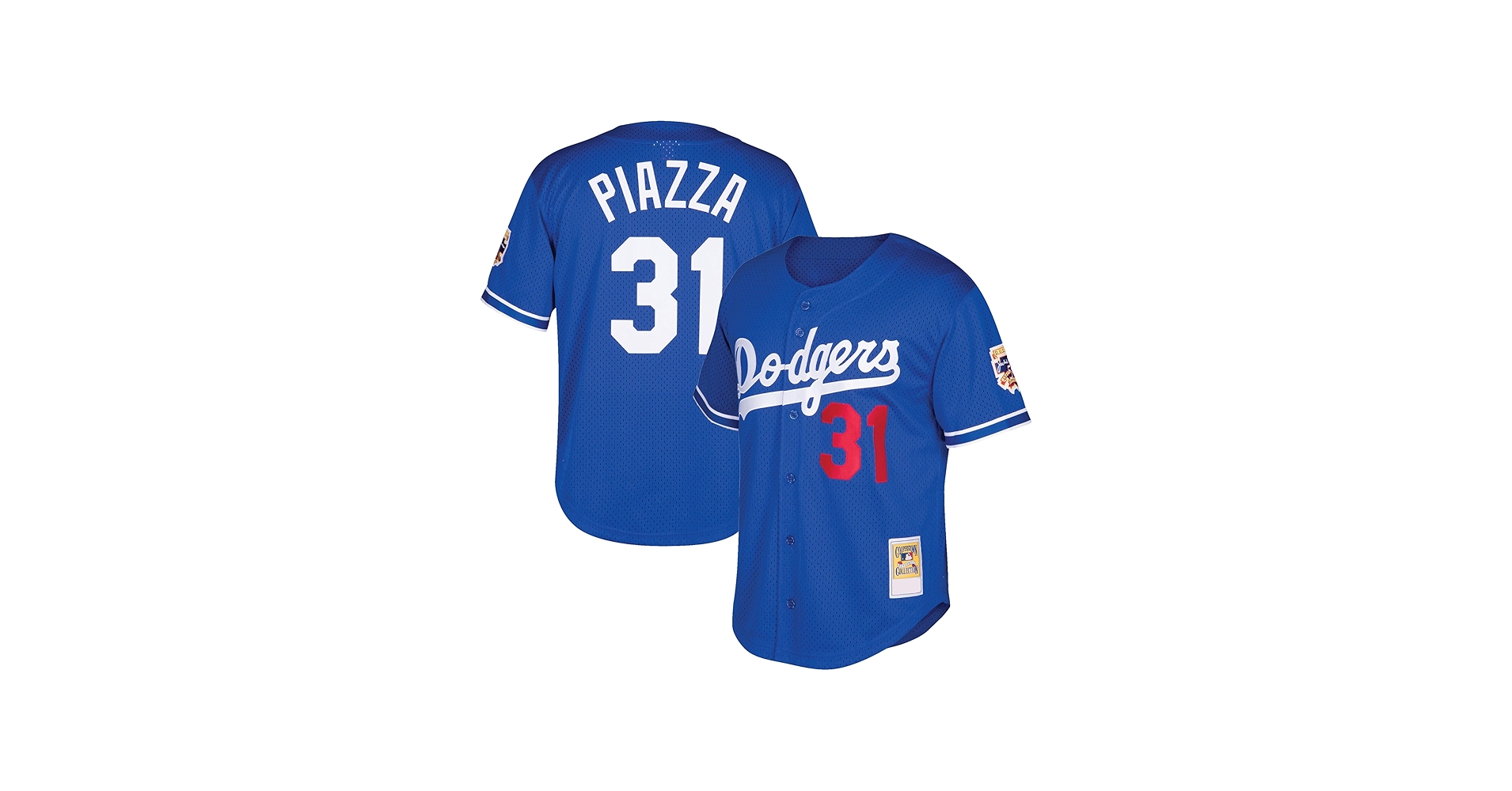 Amazon.com: Mike Piazza Los Angeles Dodgers #31 MLB Kids Youth 4