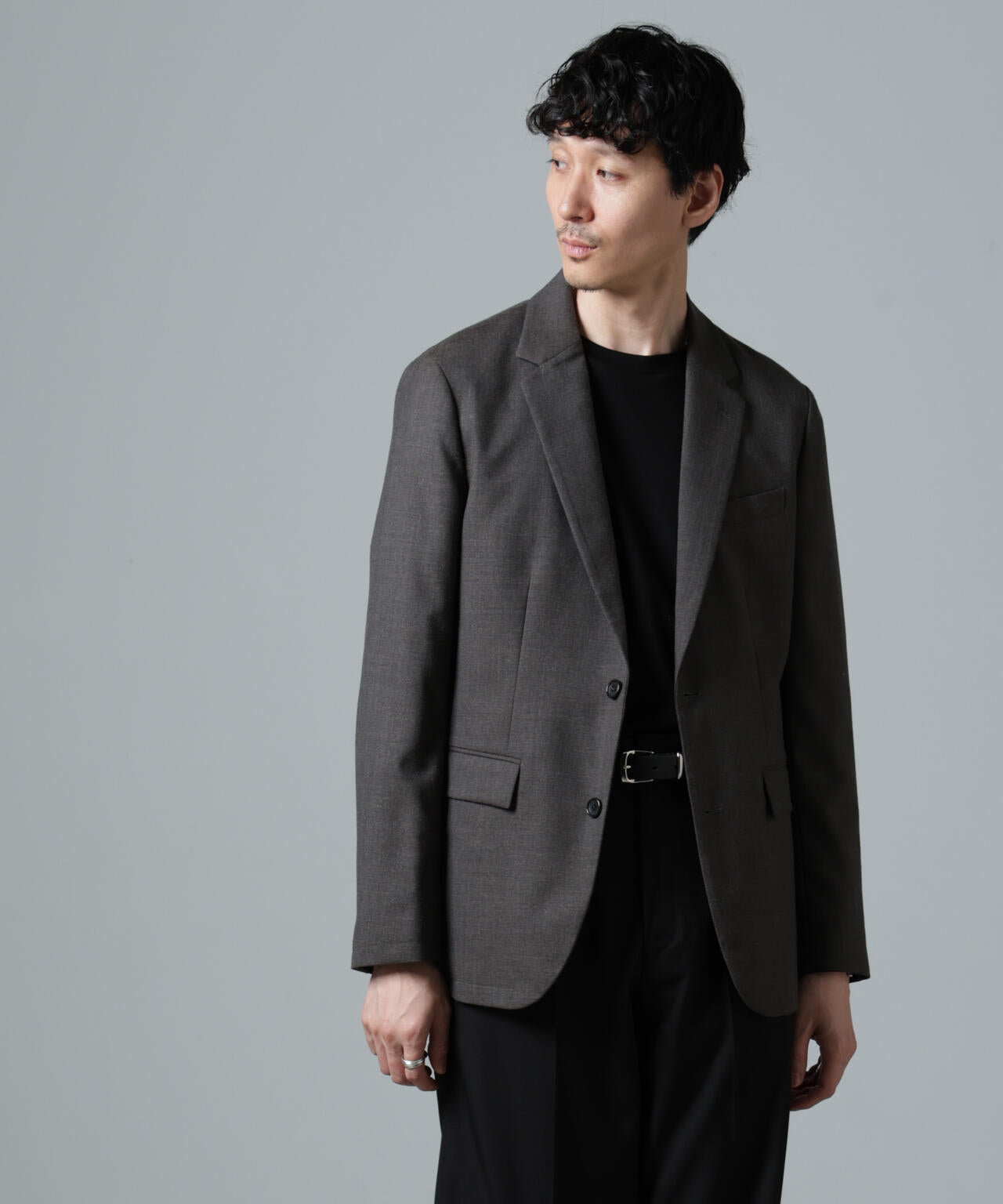 N JACKET PREMIUM」 RENU(R) ウール混 洗える サキソニー ジャケット