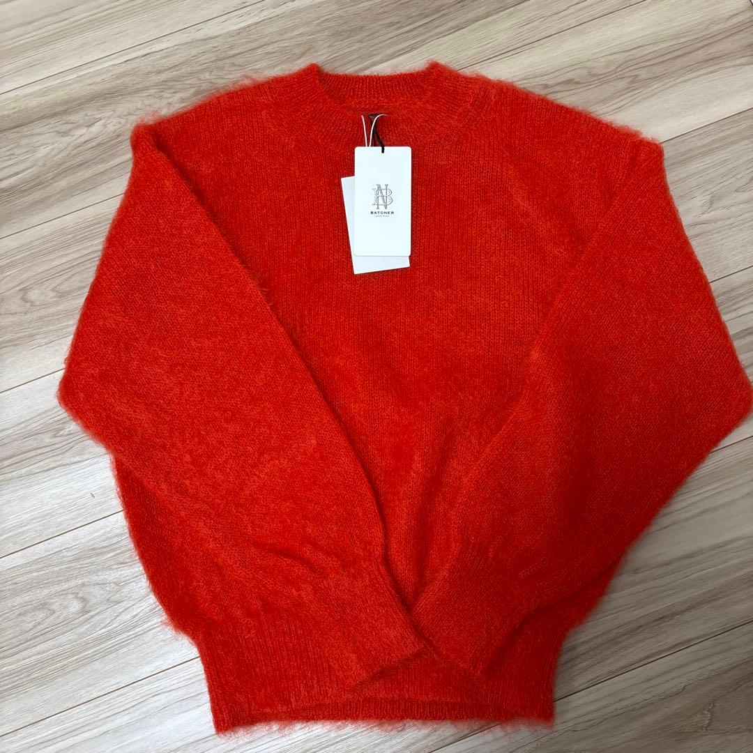 BATONER モヘヤニットセーター 新品未使用タグ付き BATONER.23AW Last Delivery. | andPheb Staff Blog
