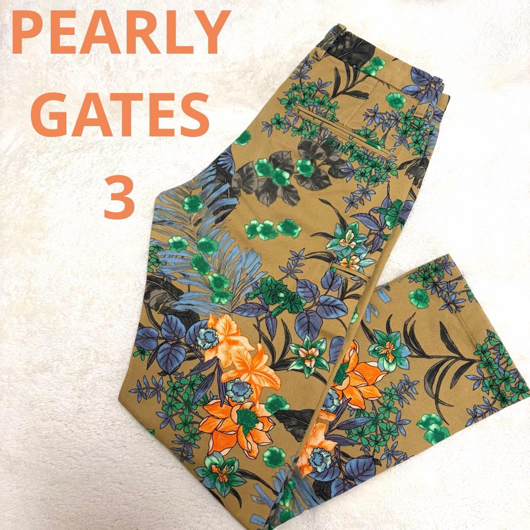 PEARLY GATESパーリーゲイツ　ボタニカル花柄　コットン　S 春ゴルフ 楽天市場】花柄（ブランドパーリーゲイツ）（メンズウェア｜ウェア