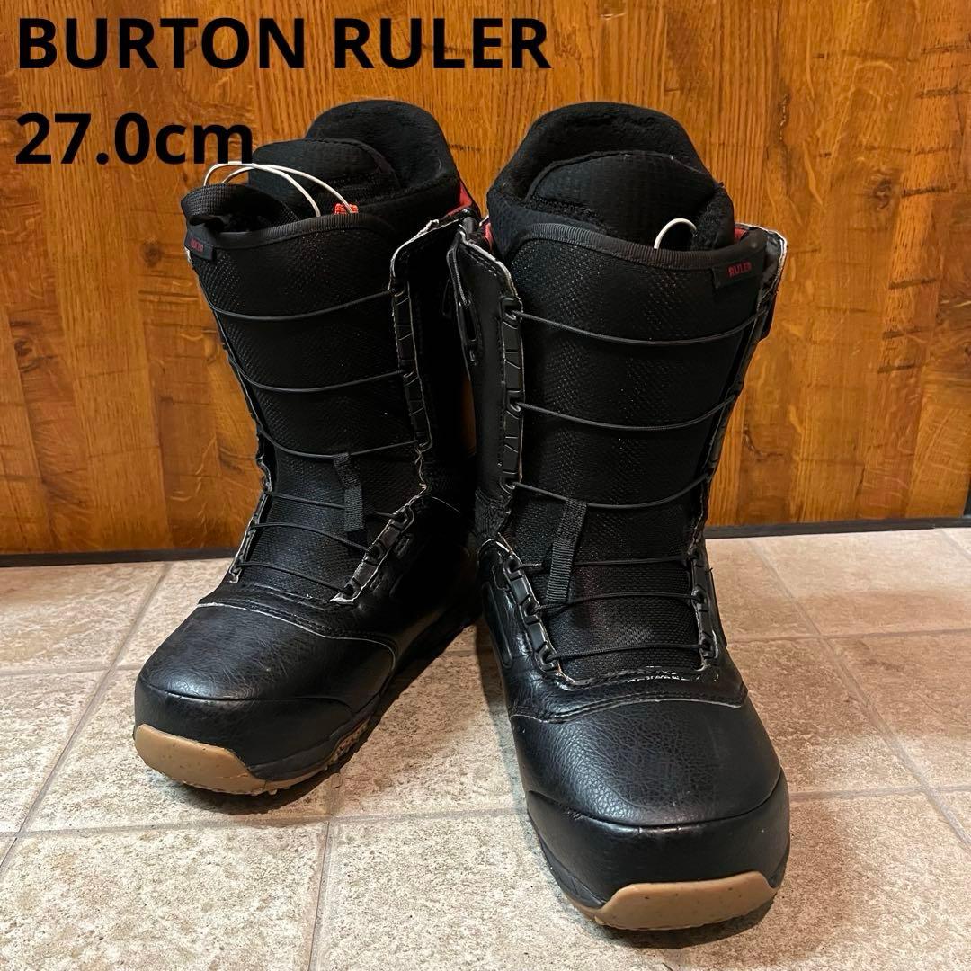 BURTON スノーボードブーツ RULER-AF 27.0cm男性用 黒 BURTON（バートン） 日本正規品 スノーボード ブーツ BURTON MENS