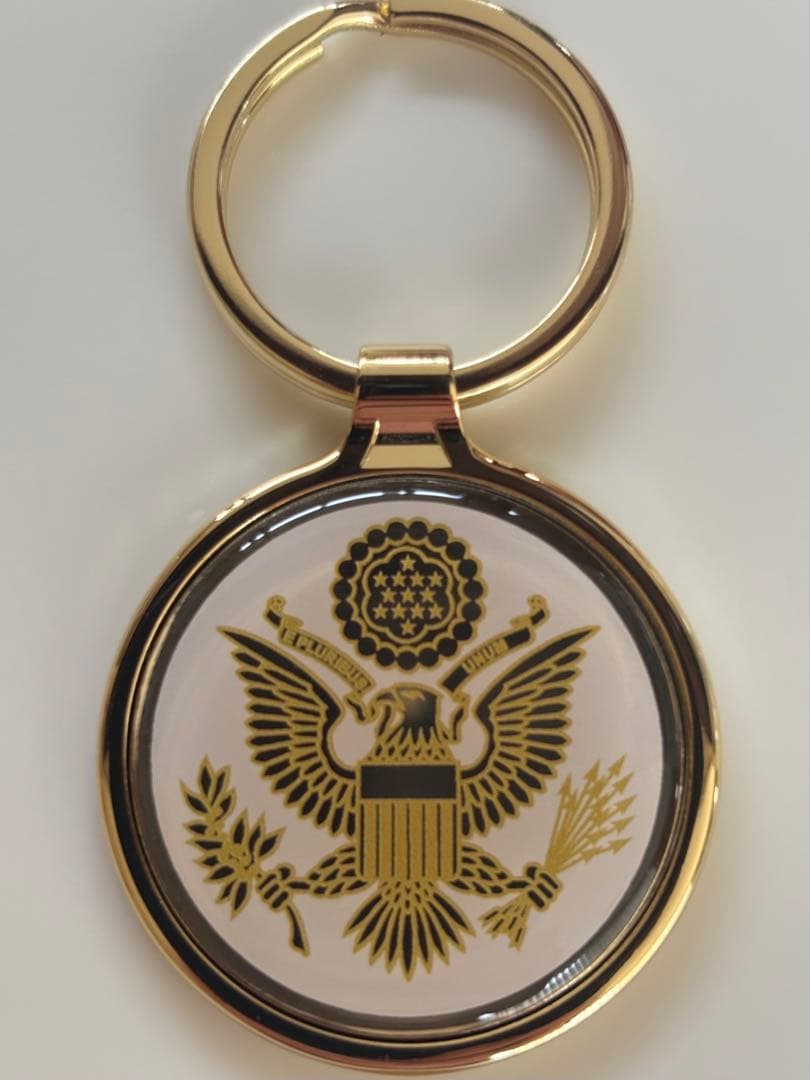 【大阪関西万博閉幕記念】アメリカ館2025トートバッグ　スタッフ限定キーホルダー