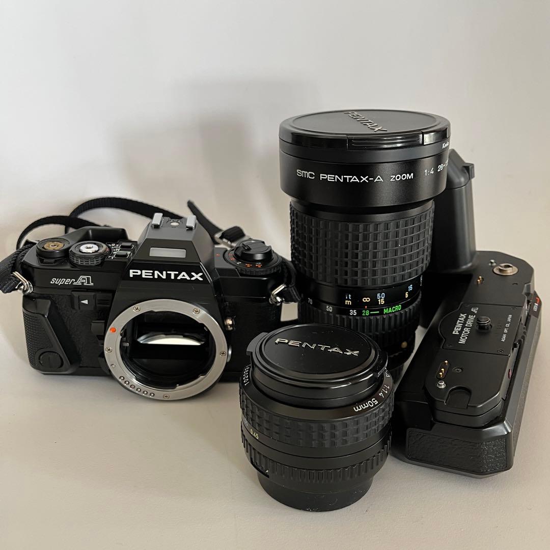 PENTAX Super A 一眼レフカメラ レンズセット レンタル - PENTAX 最新フルサイズ一眼レフ & 万能ズームレンズセット