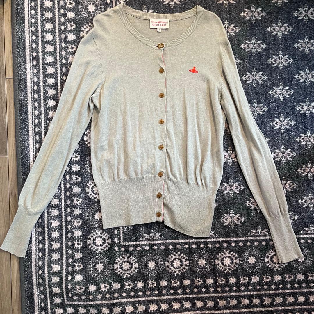 Vivienne Westwood RED LABEL ニット サイズ2 グレー ヴィヴィアンウエストウッド レッドレーベルVivienne Westwood Red