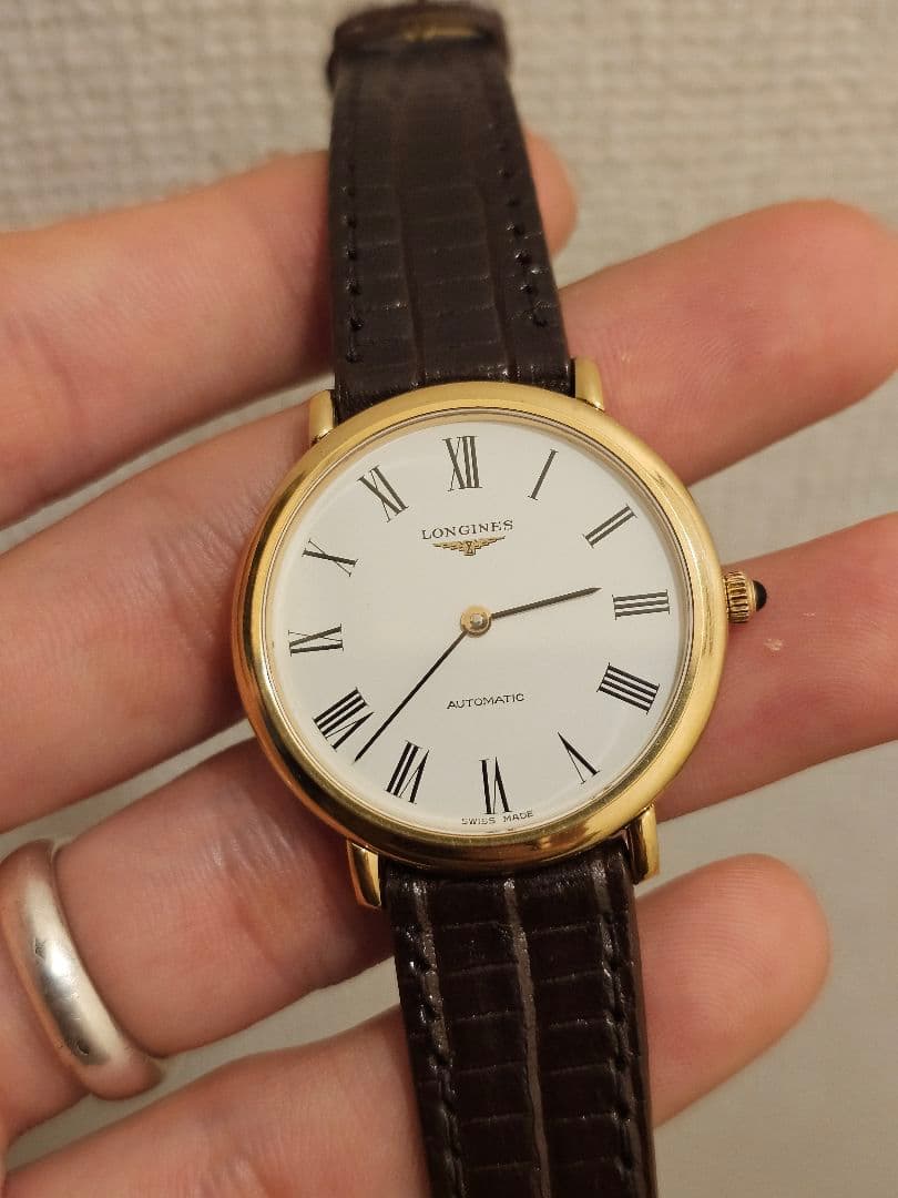 LONGINES ロンジン 自動巻 メンズ 白文字盤 マスターコレクション LONGINES ロンジン マスターコレクション 腕時計