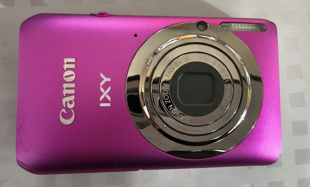 キャノン　Canon　デジタルカメラ　IXY210F ピンク　動作確認済み IXY210F(PK)｜Canon デジタルカメラ IXY 210F ピンク ｜中古品｜修理
