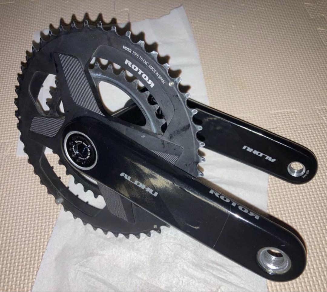 パーツ ROTOR ALDHU CARBON 165mm 48/32 ROTOR ALDHU CARBON 165mm/170mm入荷！！ – Hi-RIDGE