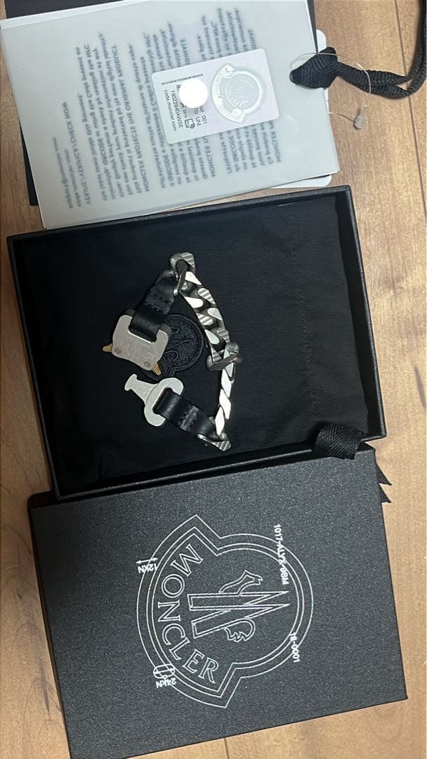 アリクス MONCLER ブレスレット 中古・古着通販】MONCLER (モンクレール) 1017 ALYX 9SM (アリクス