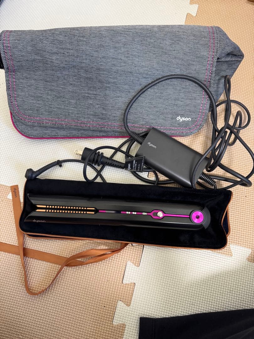Dyson ストレートヘアアイロン HS07 Dyson Corrale™ ビンカブルー／ロゼ 収納ボックス付き (HS07 VBR BX)